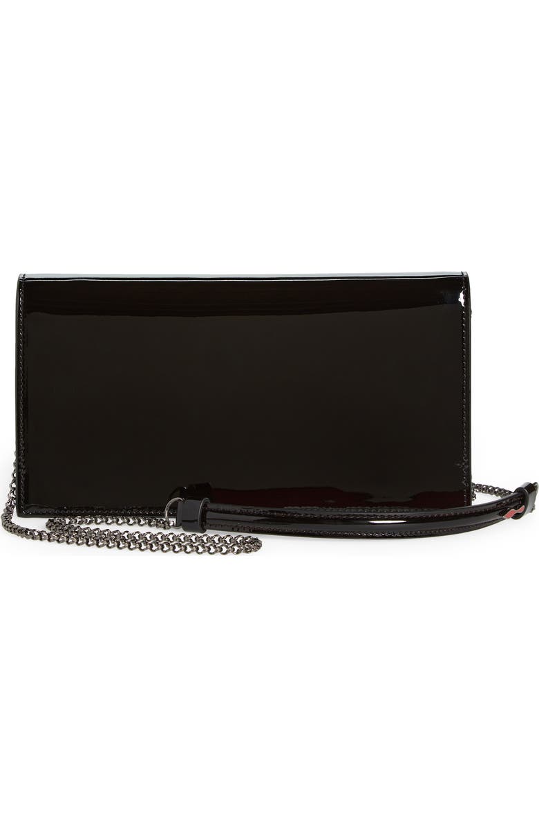Christian Louboutin Loubi54 Patent Leather Clutch, Alternate, color,