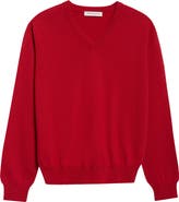 Johnstons of Elgin Lunan Cashmere V-Neck Sweater