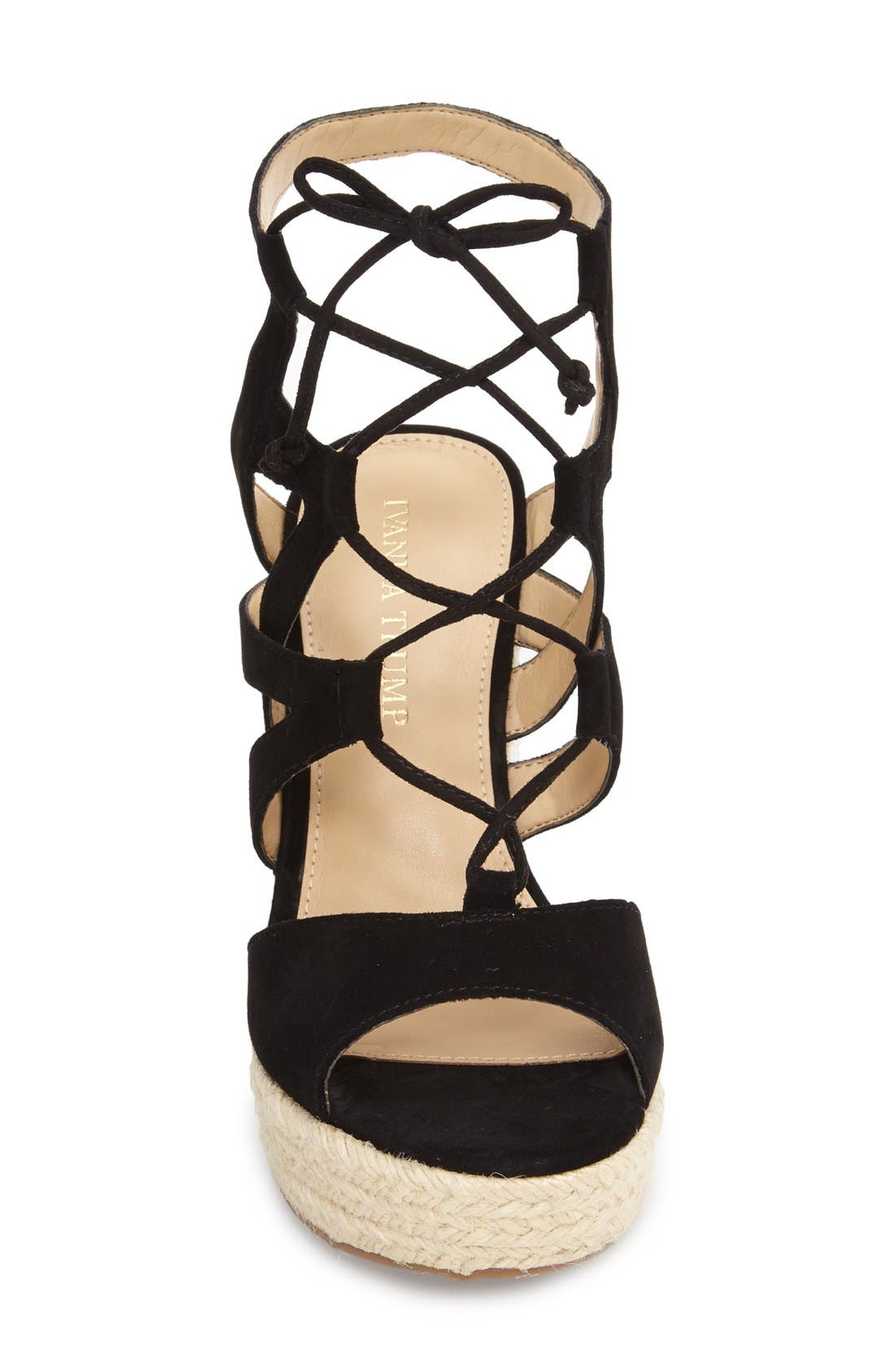 Ivanka Trump 'Hindre' Espadrille Wedge Sandal, Alternate, color, 