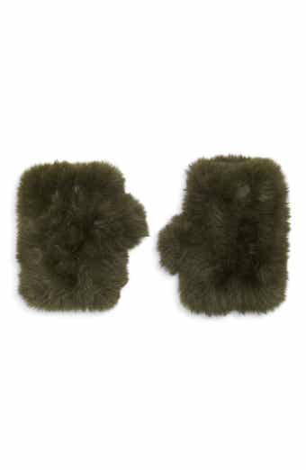 Faux Fur Mittens