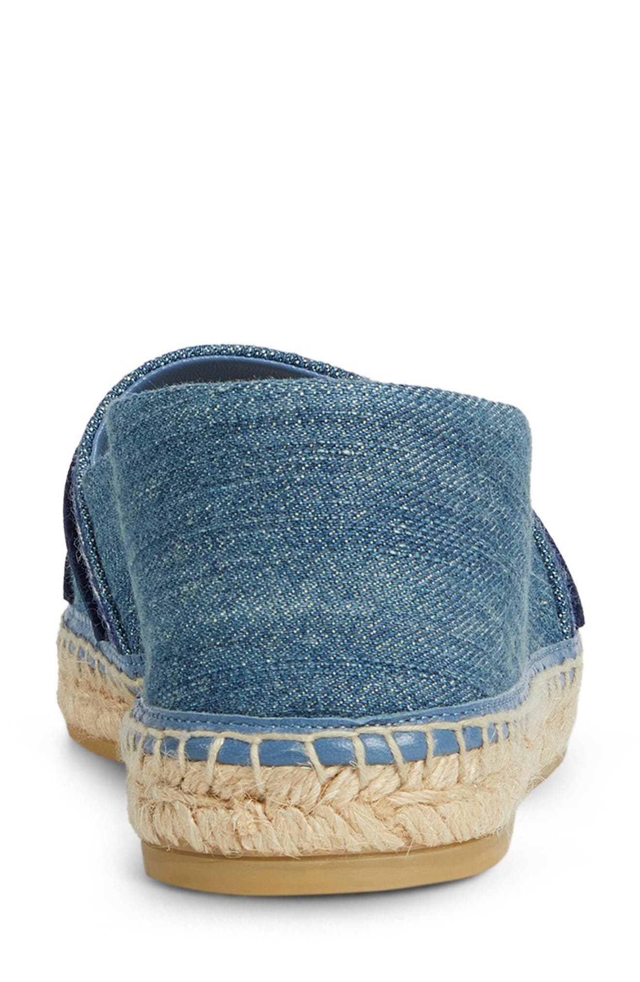 Gucci Ines Espadrille Flat, Alternate, color, 