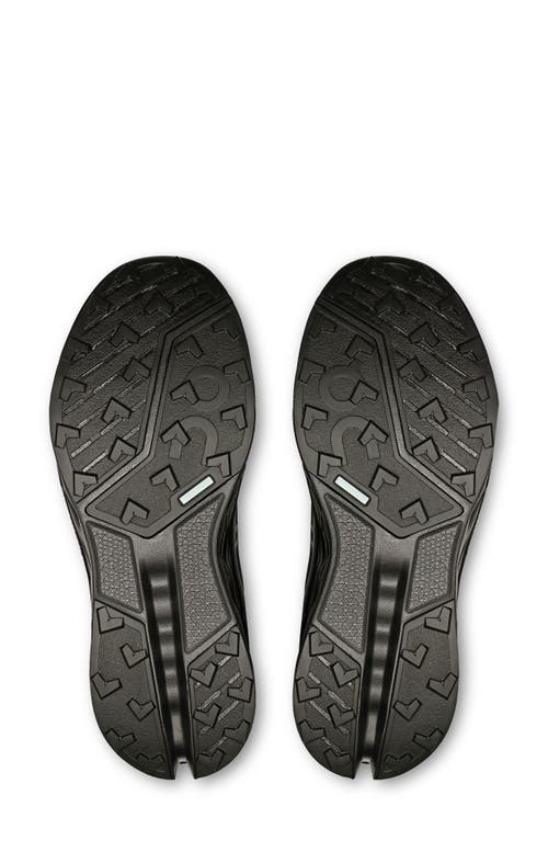 On Cloudsurfer Trail 2 Trail Running Shoe In Black