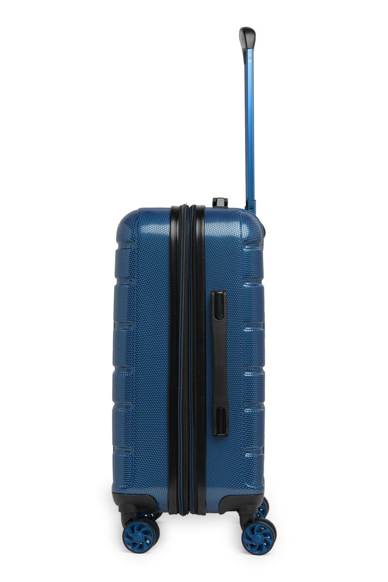 Crimson 21" Expandable Hardside Carry-On Spinner - Blue, Alternate, color, BLUE