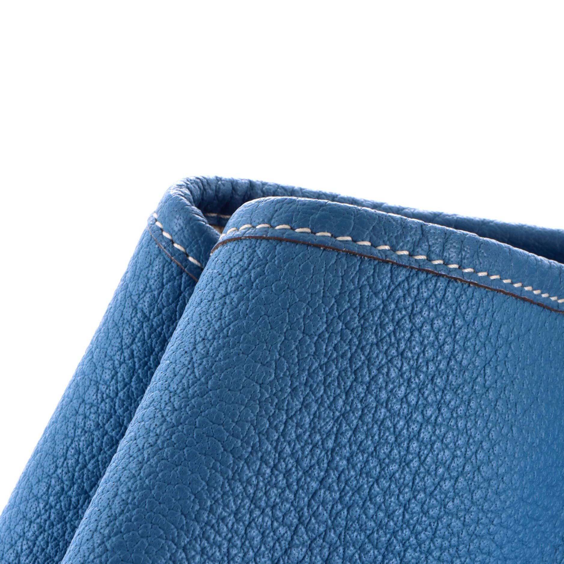 Garden Party Tote Leather 36, Alternate, color, Blue