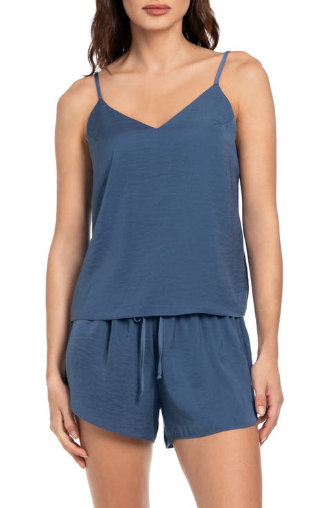 Haven Satin Camisole & Shorts Pajamas