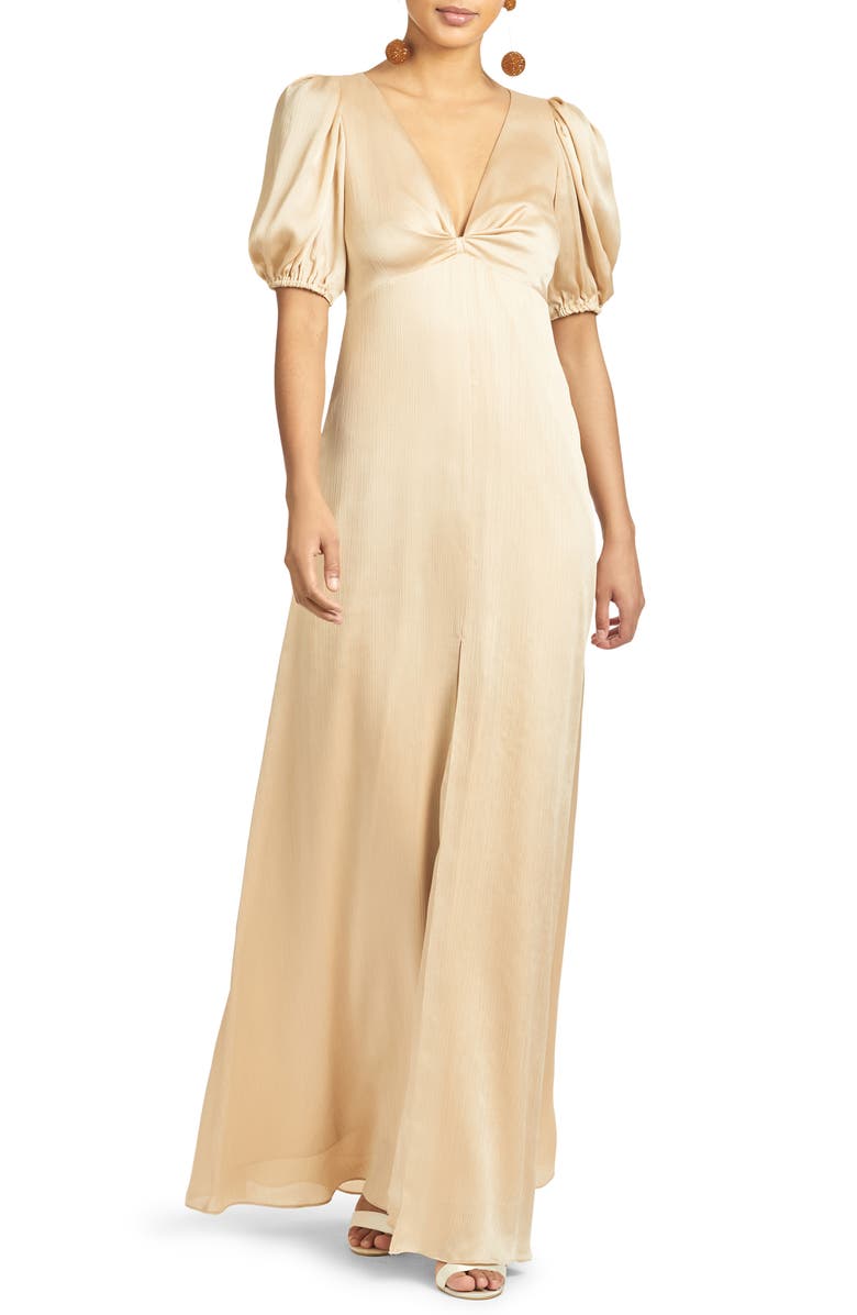 Sachin & Babi Alli Puff Sleeve Gown, Main, color, 