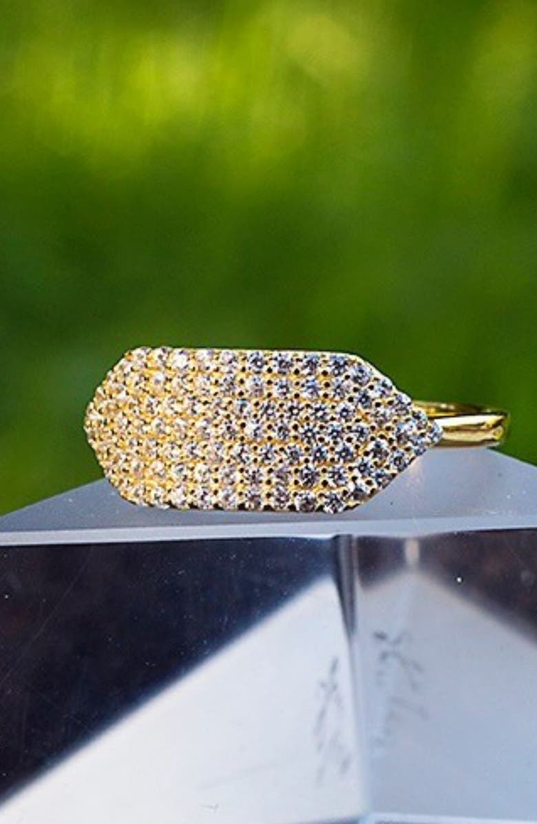 NATIVE GEM Id Ring, Alternate, color, Gold