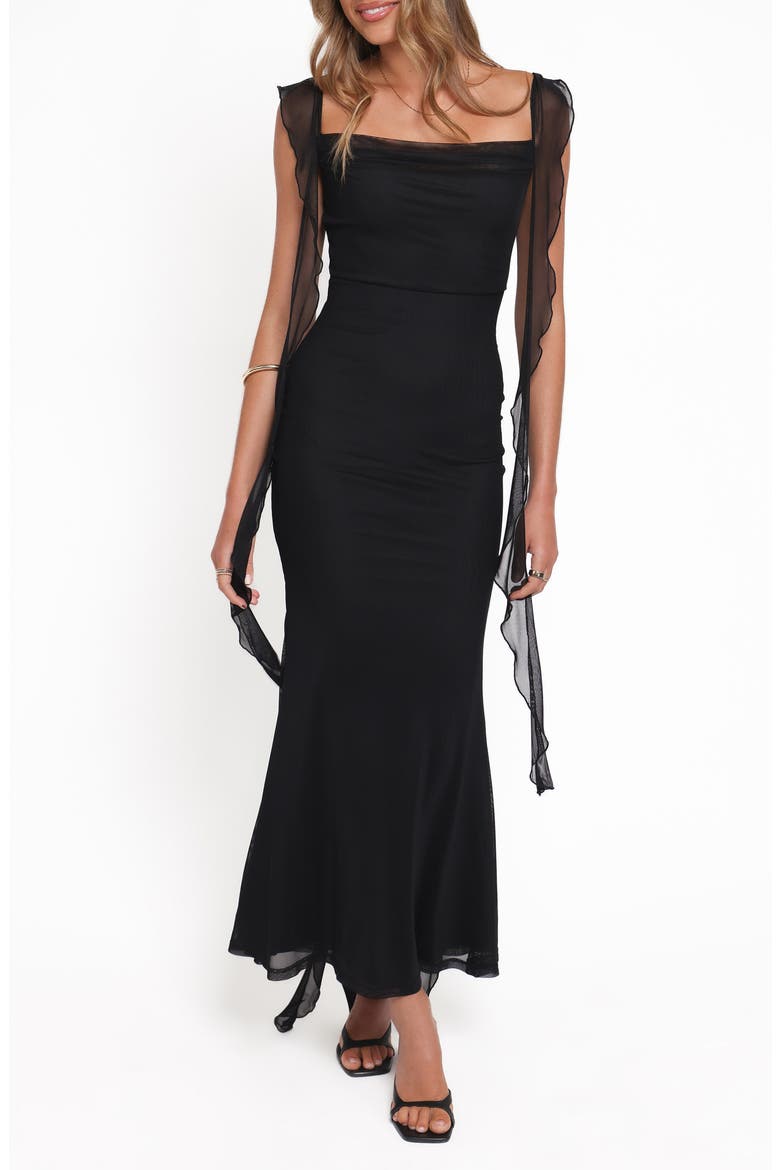 Chiara Maxi Cocktail Dress, Main, color, OXFORD