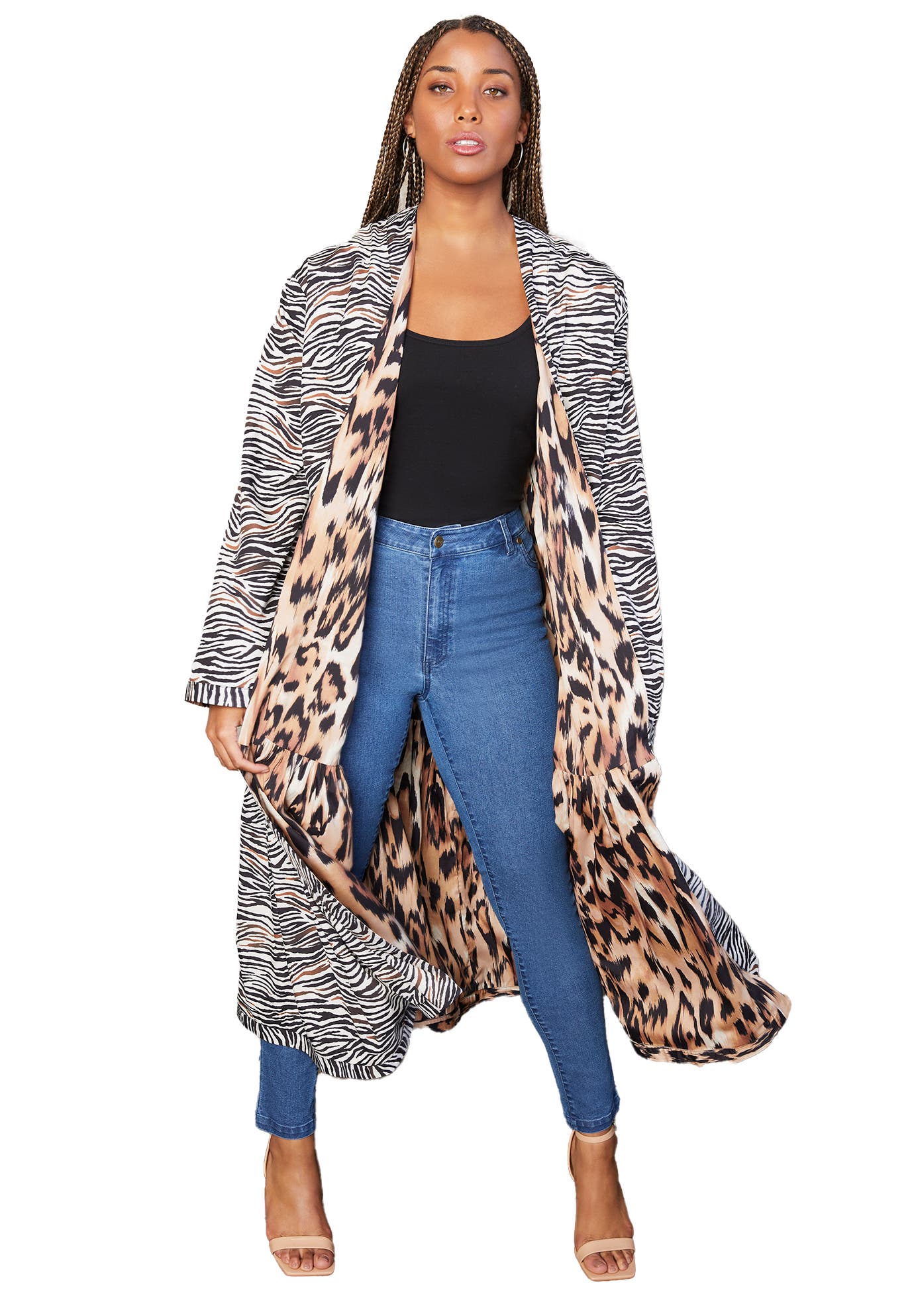 Reversible Printed Duster