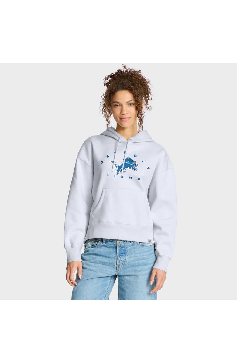 FANATICS Women's Fanatics White Detroit Lions Eligible Receiver Legacy Pullover Hoodie, Main, color, White