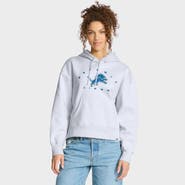 FANATICS Women's Fanatics White Detroit Lions Eligible Receiver Legacy Pullover Hoodie