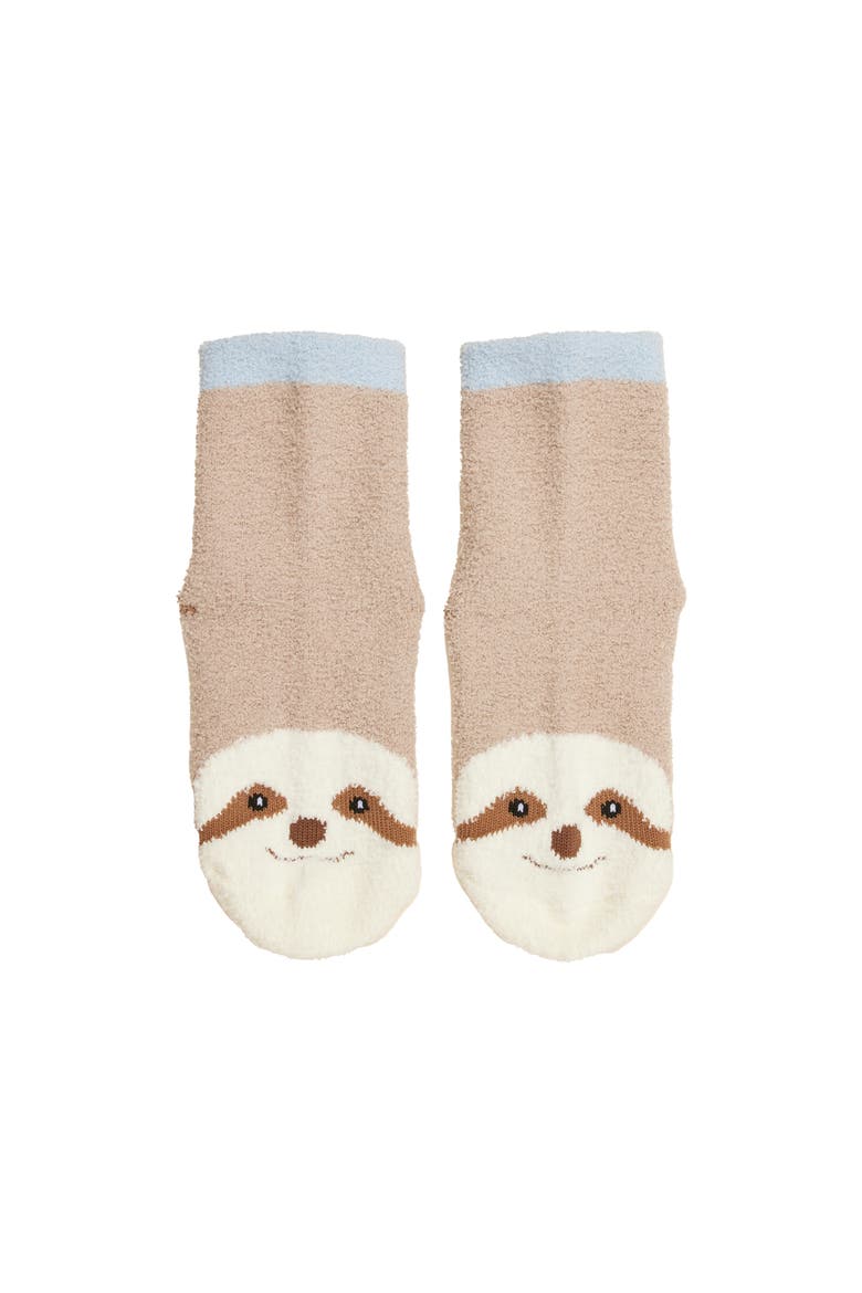 Sloth Crew Sock Set, Alternate, color, Multi Color