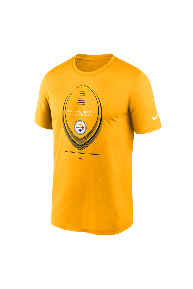 Men's Nike Gold Pittsburgh Steelers Legend Icon Dri-FIT T-Shirt, Alternate, color, Gold