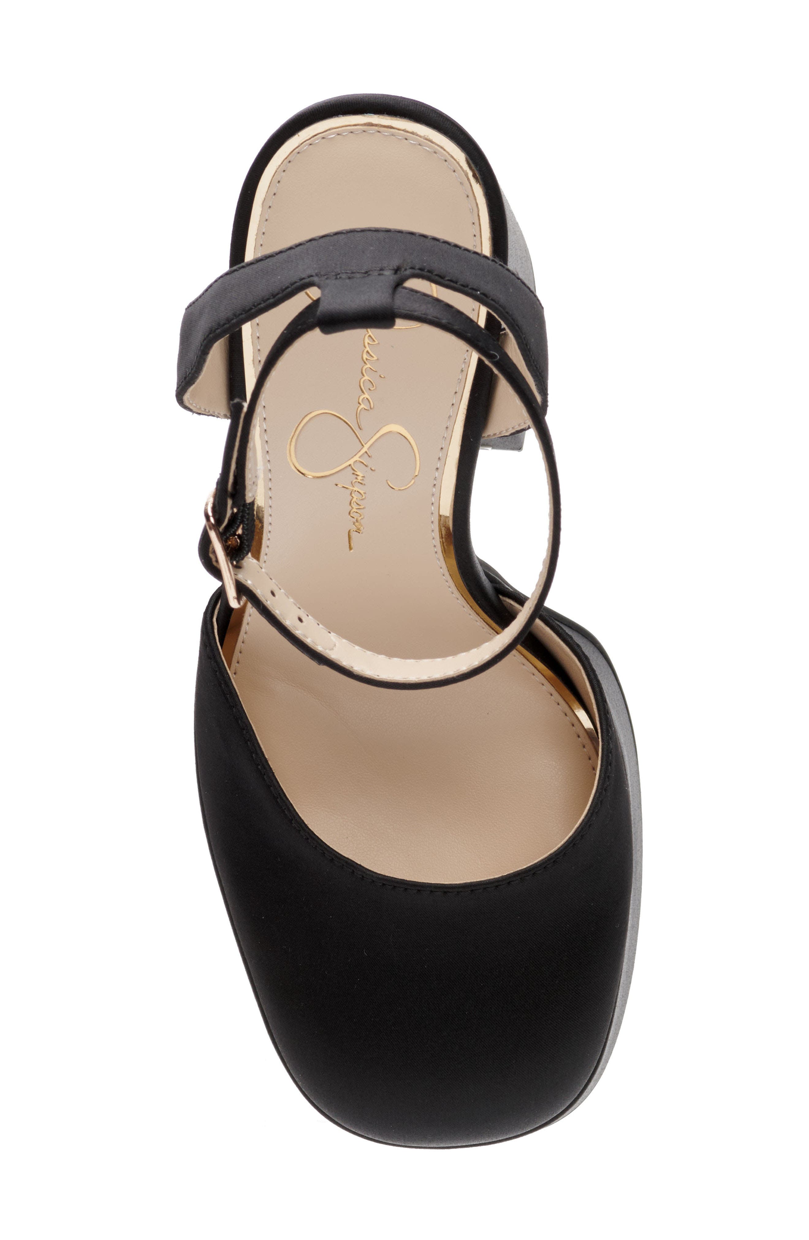 Jessica Simpson Skilla Ankle Strap Platform Pump, Alternate, color, 