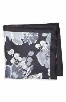 Floral Silk Pocket Square
