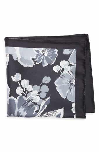 Floral Silk Pocket Square