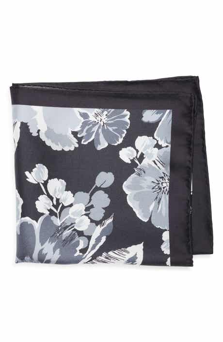 Floral Silk Pocket Square