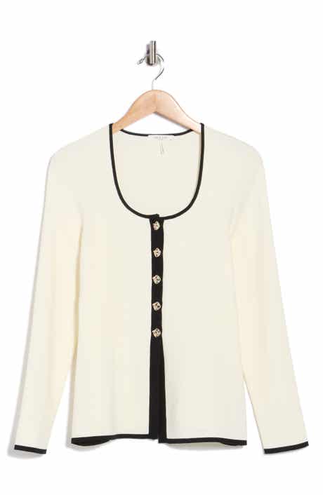 rag & bone Ema Scoop Neck Cardigan