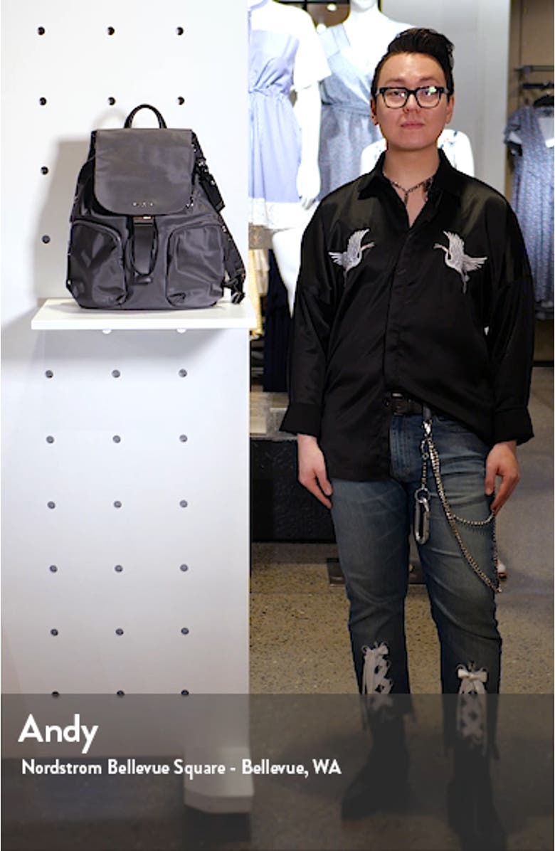 Rivas Nylon Backpack, sales video thumbnail