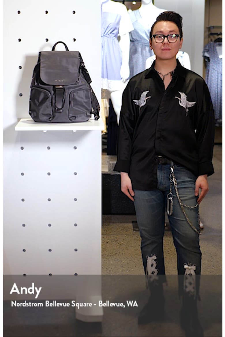 Rivas Nylon Backpack video