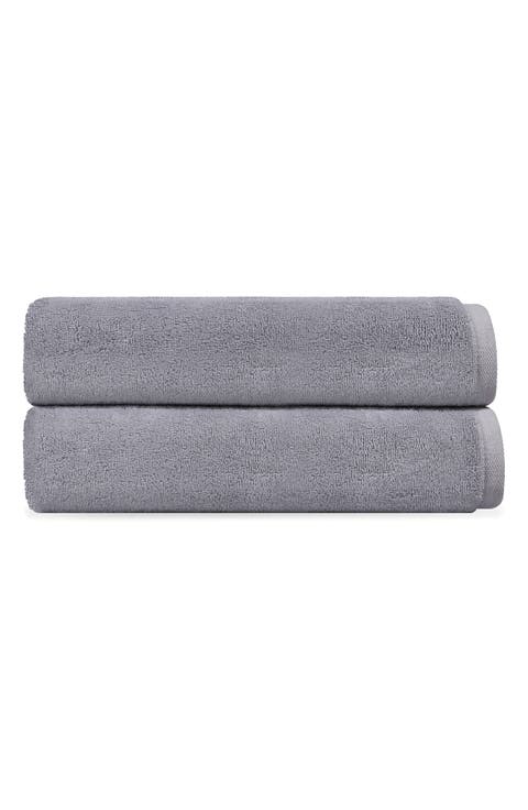 Puresoft Set of 2 Turkish Cotton Bath Towels