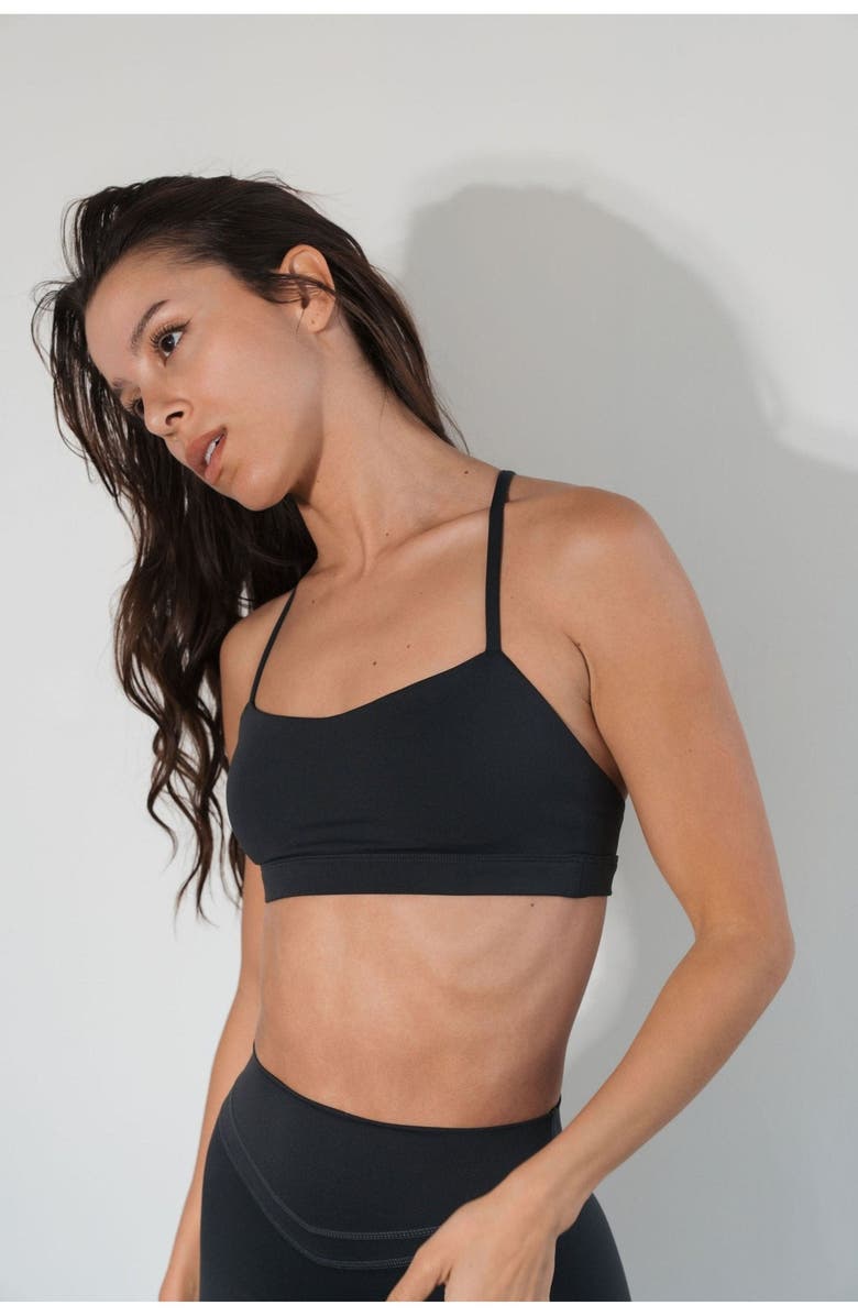 Vitality Pulse Mini Bra, Alternate, color, Midnight Washed