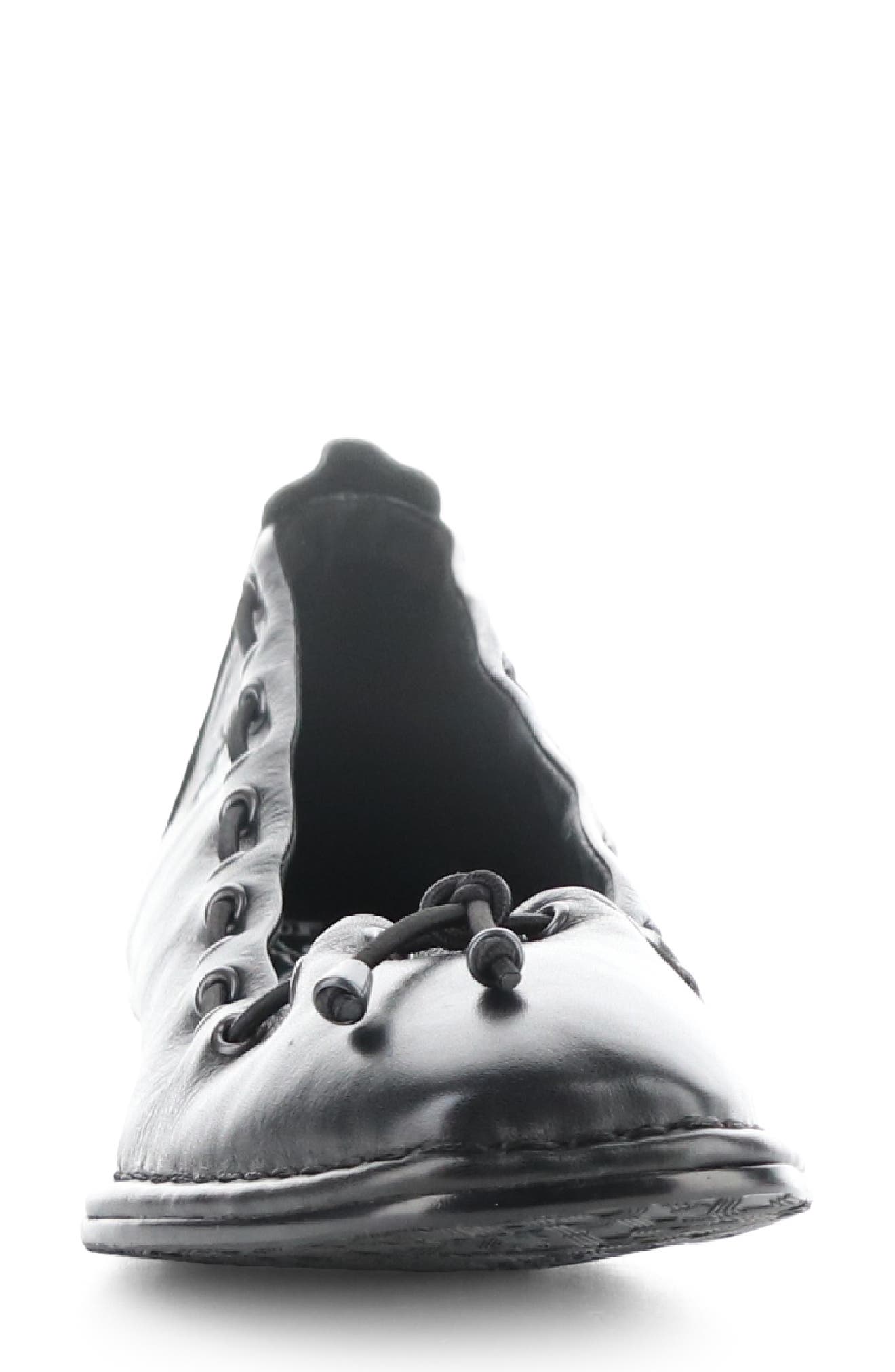 Fly London Bapi Ballet Flat, Alternate, color, Black Velvet