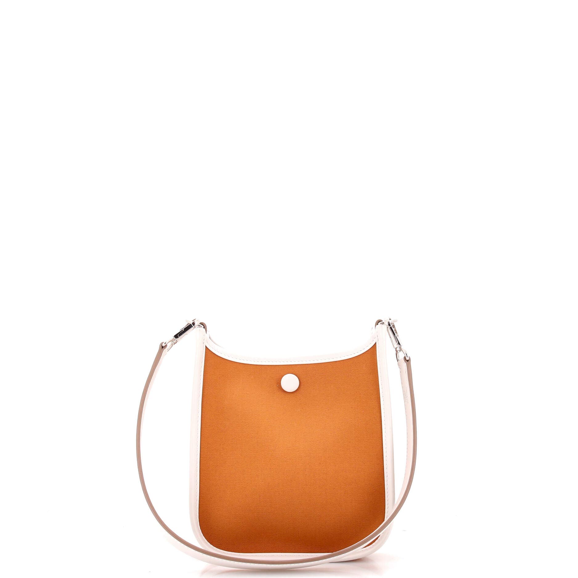 Pre-Owned Hermes Neo Evelyne Bag Toile and Leather TPM, Alternate, color, Dune