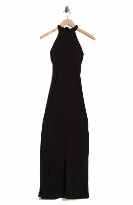 LBLC the label Faye Midi Halter Dress