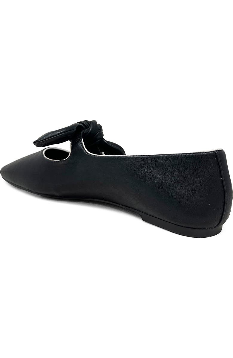 SHUSHOP April Mary Jane Flat, Alternate, color, Black