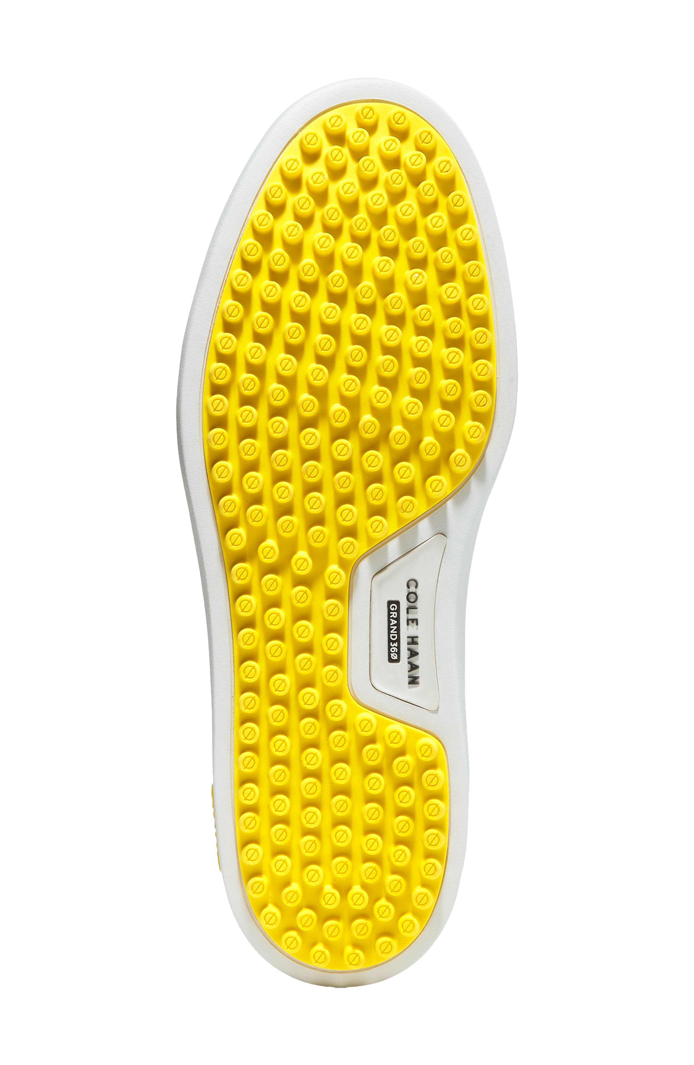 GrandPro AM Waterproof Golf Sneaker, Alternate, color, WHITE