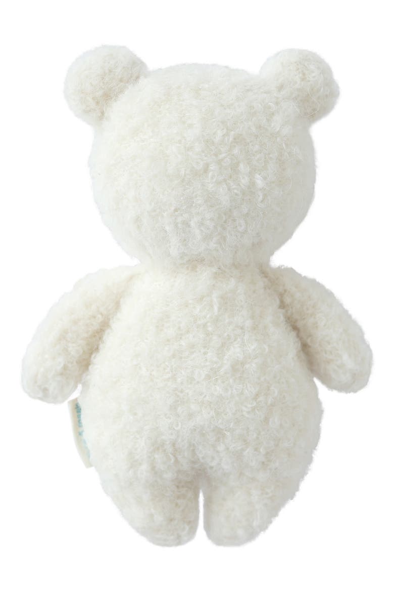 Bouclé Bear Stuffed Animal, Alternate, color, IVORY