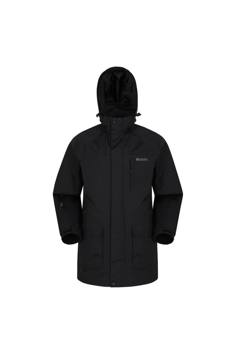 Glacier II Long Waterproof Jacket, Main, color, Black