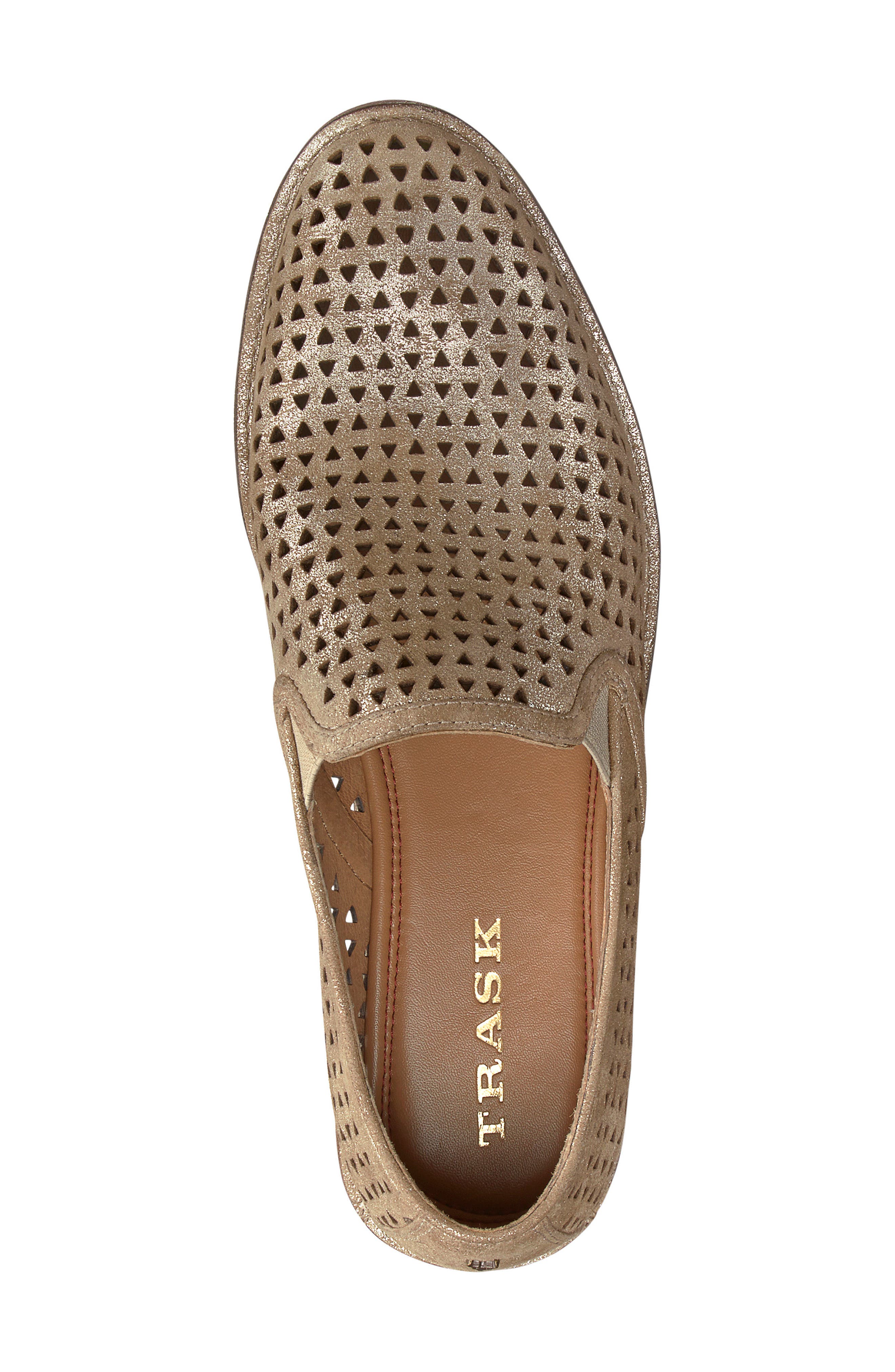 Ali Perforated Loafer, Alternate, color, TAUPE SUEDE