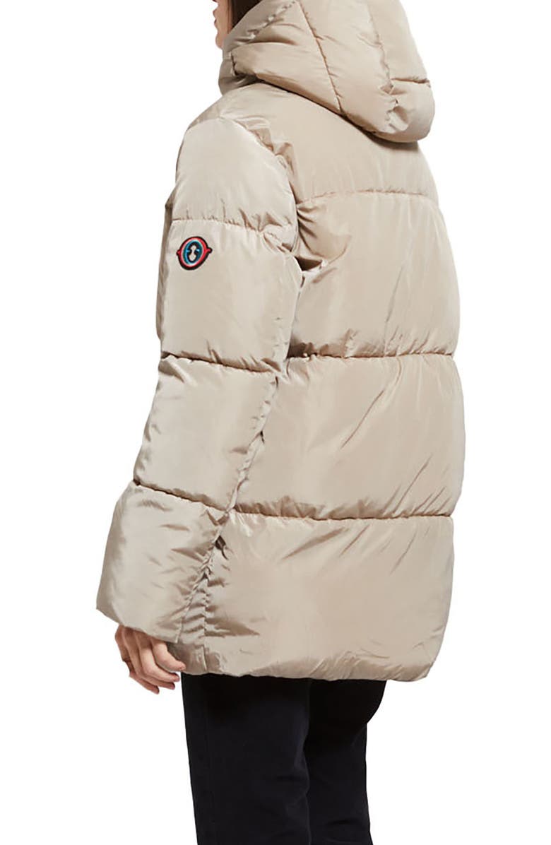 ottod'Ame Quilted Puffer Short Jacket, Alternate, color, Stone