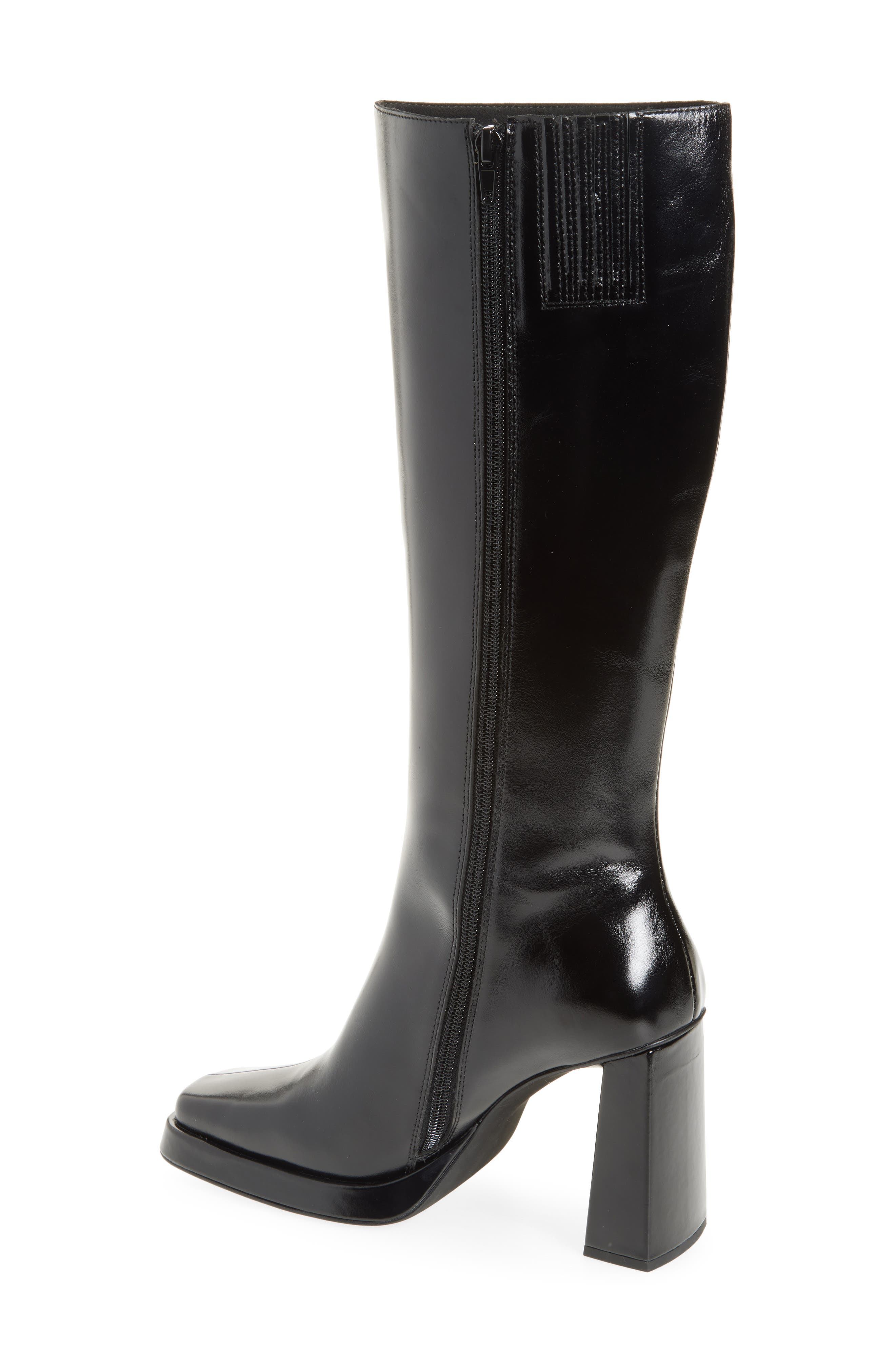 Jeffrey Campbell Maximal Knee High Boot, Alternate, color, Black