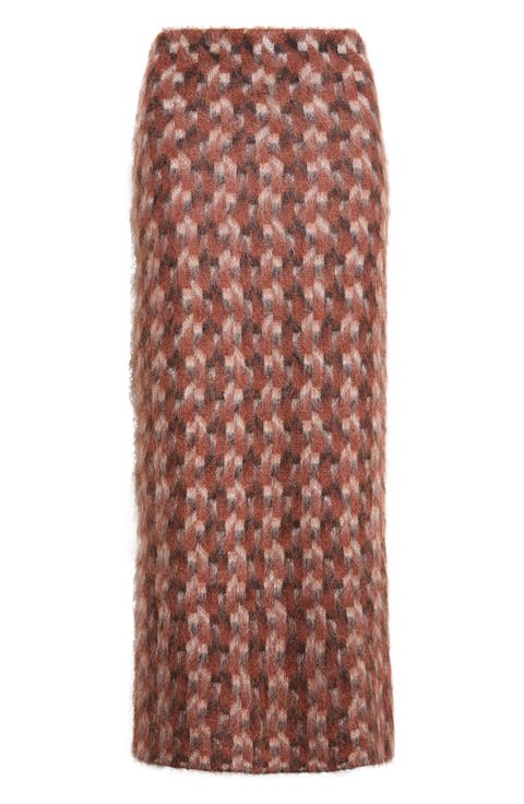 Delphine Geo Midi Skirt