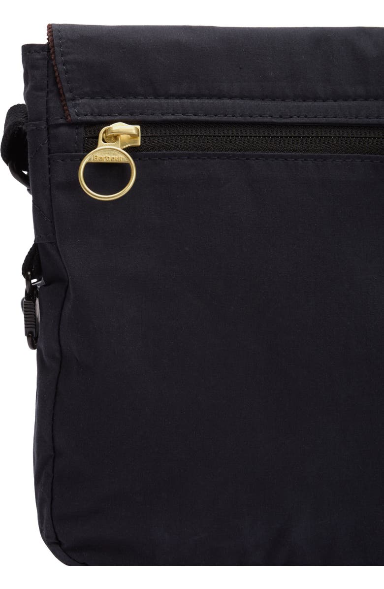 Barbour Transport Tartan Crossbody Bag, Alternate, color, Navy