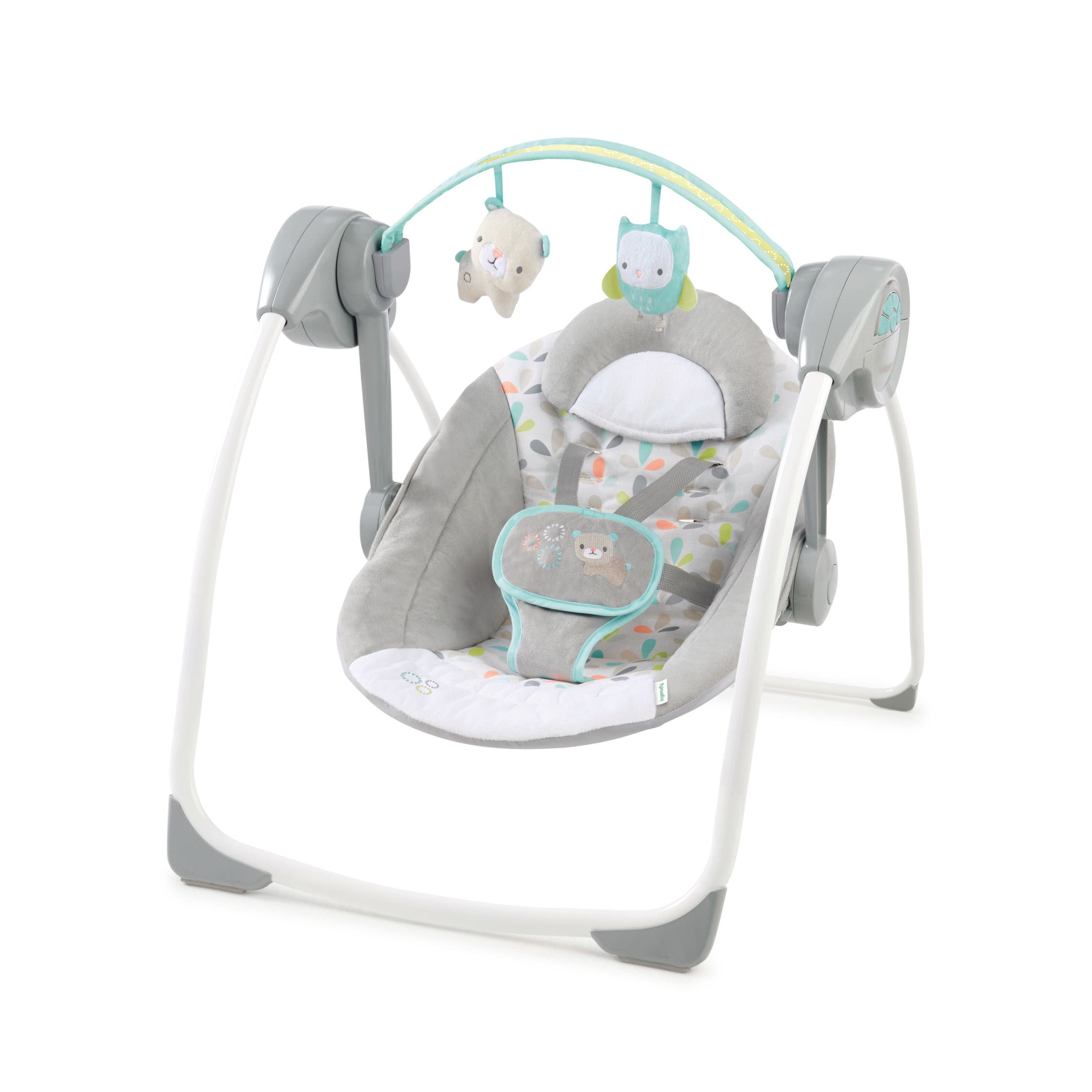 INGENUITY Comfort 2 Go Portable Swing in Grey 