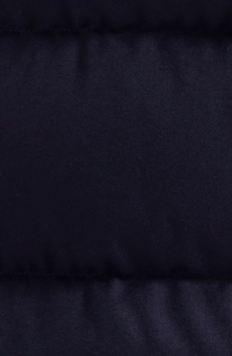 Moncler Montgenevre Virgin Wool Down Puffer Jacket, Alternate, color, Navy