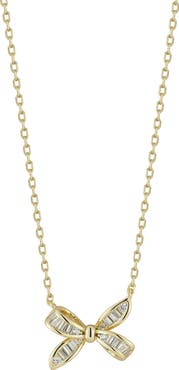GLAZE JEWELRY Bow Pendant Necklace