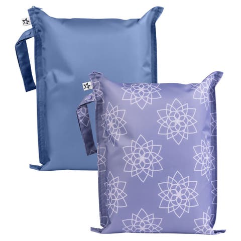 Mess-Proof Waterproof Washable Baby/Toddler Wet Bags - Pattern