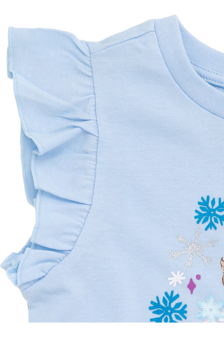 Frozen 2-Piece Sleeveless Top and Skirt Set, Alternate, color, Blue Elsa and Anna
