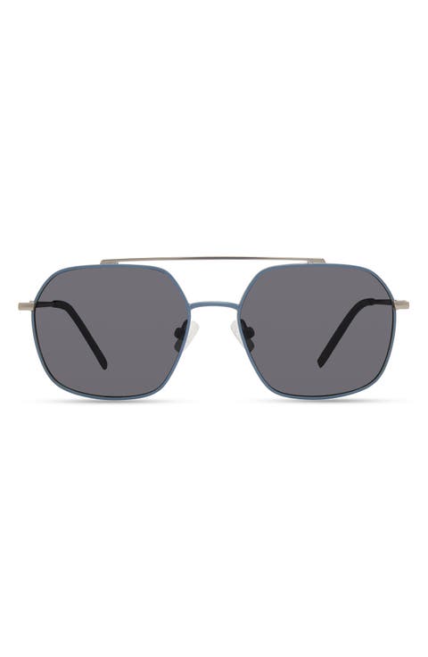 Thyme 52mm Polarized Aviator Sunglasses