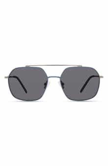 Eco Thyme 52mm Polarized Aviator Sunglasses