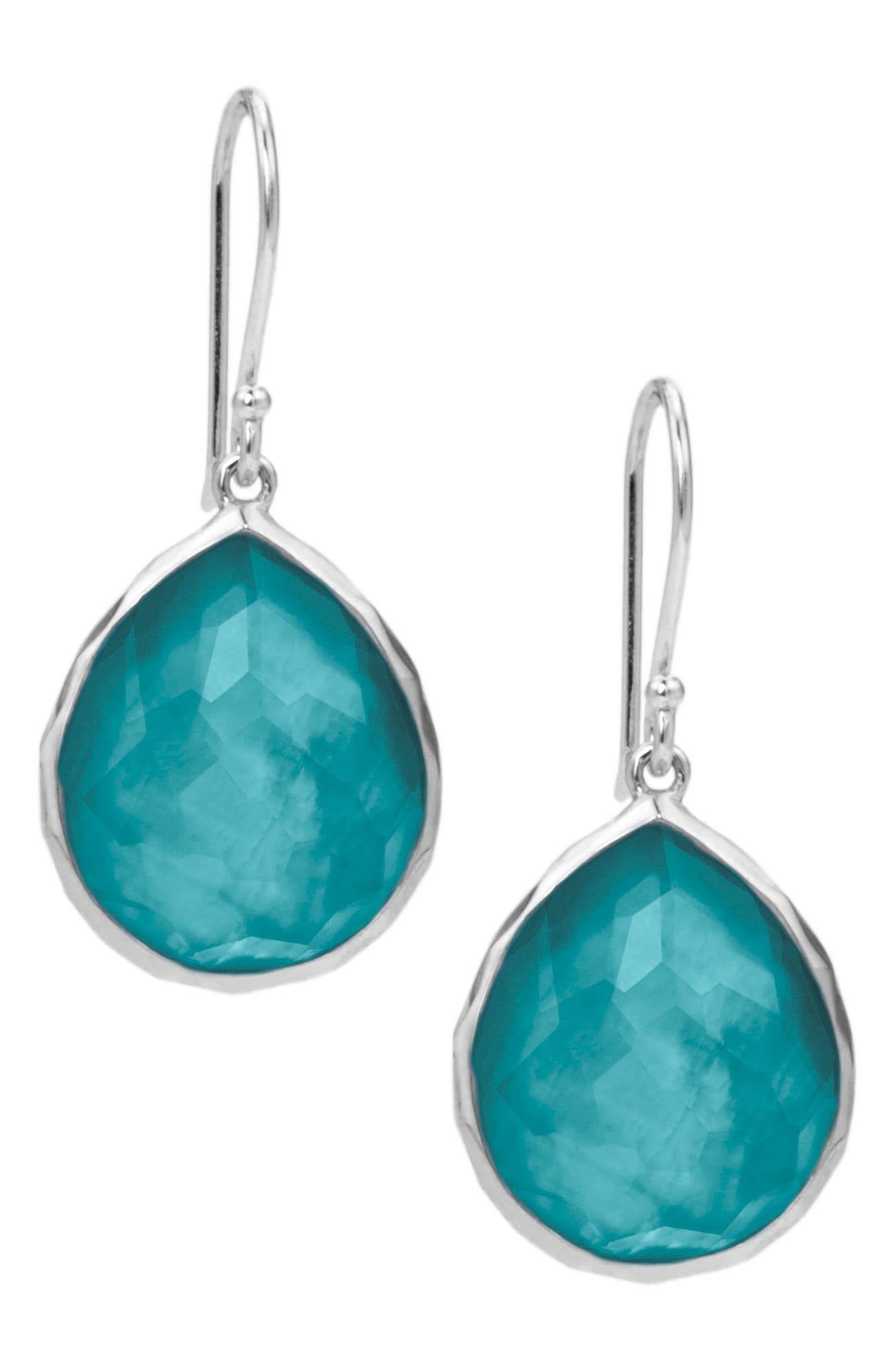 Ippolita Wonderland Sterling Silver Mini Doublet Teardrop Earrings