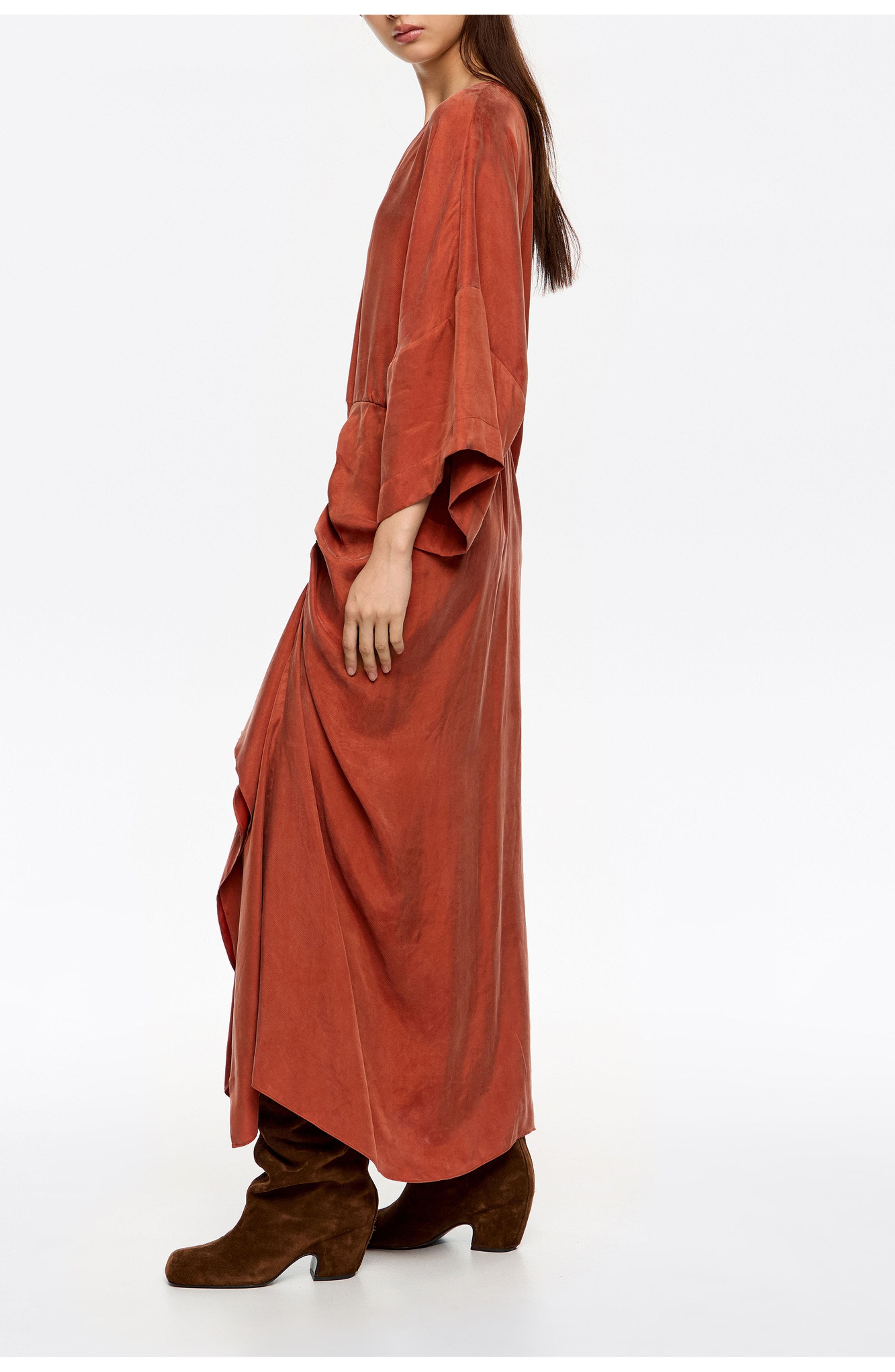 Fluid Ruffle Dress - image 2