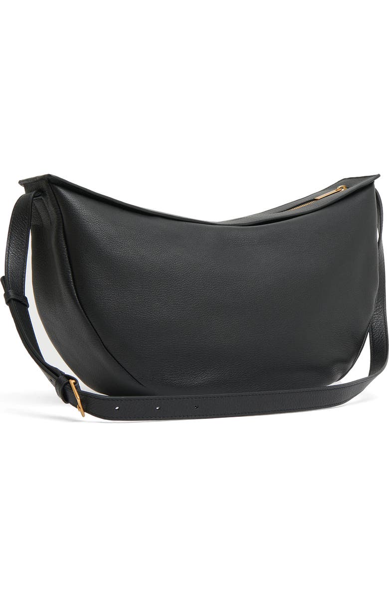 Mansur Gavriel Large Moon Leather Sling Bag, Alternate, color,