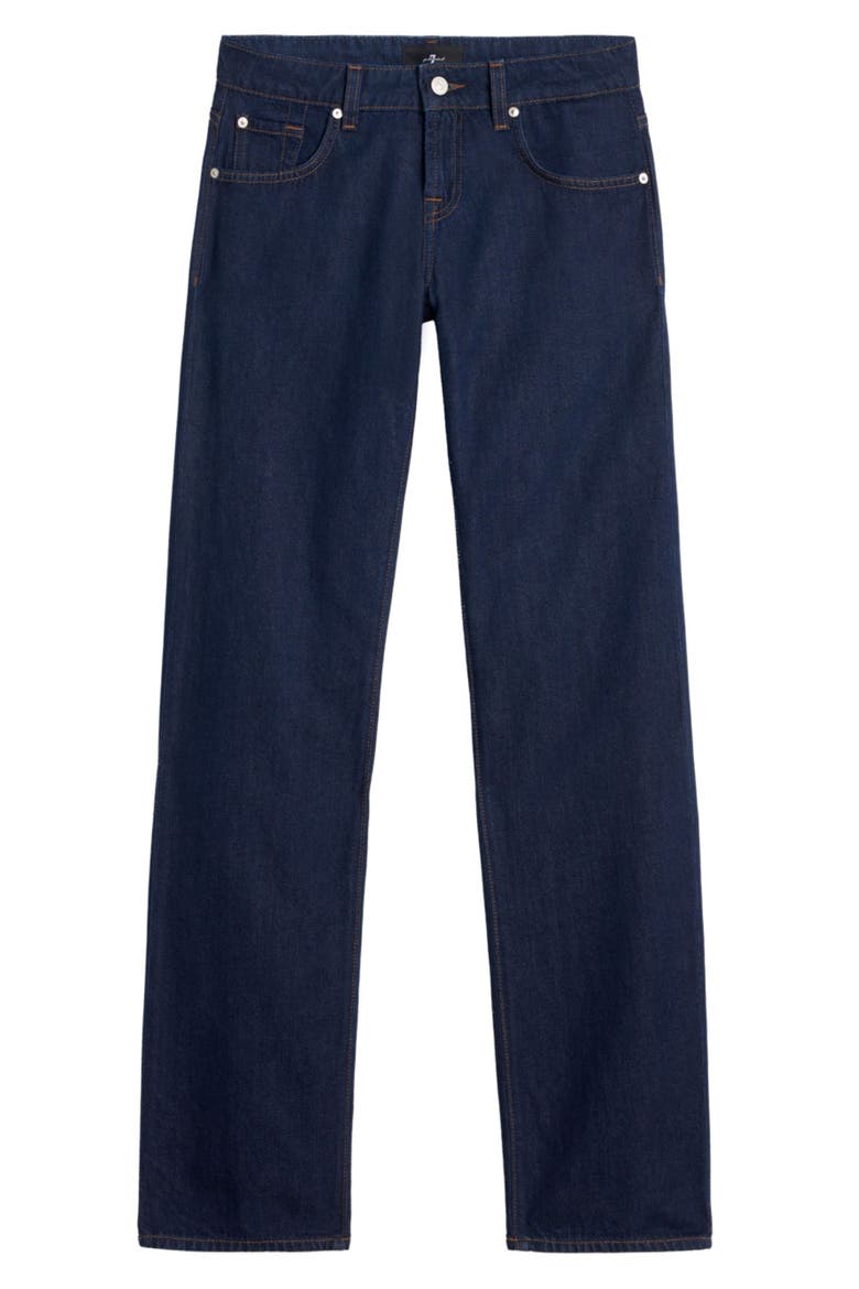 Low Rise Relaxed Straight Leg Jeans, Alternate, color, FRANKLIN