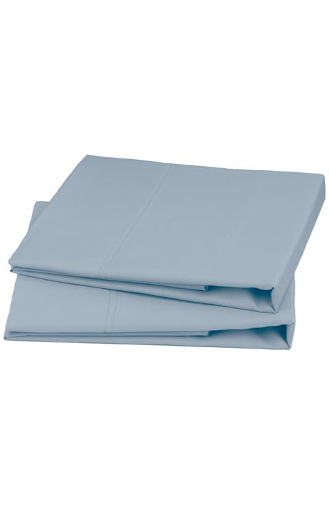 Set of 2 Pillowcases - Signature Comfort 100% Egyptian Cotton Sateen